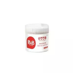 비앤비 유아용 면봉 원형 200입 /미용위생용품/미용소품/거울/원형200