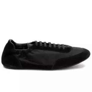 PRADA  26SS 컬랩스 리나일론  스웨이드 엘라스틱 스니커즈 (2EG479 D7C F0002)