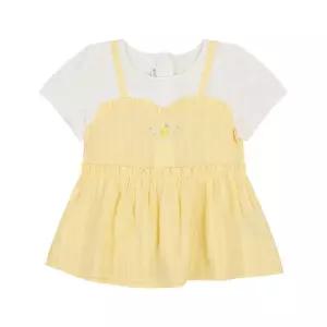 [롯데백화점]아가방 루카뷔스티에반팔티셔츠(YELLOW) 01T331056