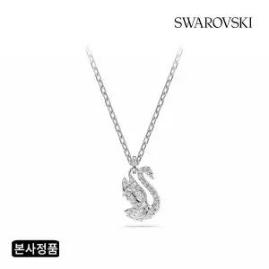 [스와로브스키](강남점)[본사정품/쇼핑백증정] Swan 로듐 목걸이 5754347
