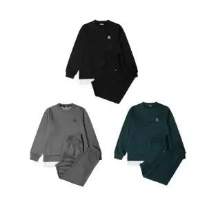 블랙야크키즈 봄신학기룩 !! 활동성 좋은 기본핏 상하복 [O빌레이니트맨투맨세트] 정상가 109,000원