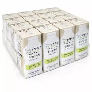 매일유업 상하목장 유기농 멸균우유 125ml X 48개입