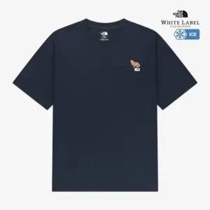 노스페이스 화이트라벨 페이블 포켓 반팔 티 NT7US26M