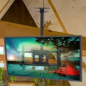 원픽 TV브라켓 천장형 TV 거치대 32-70in