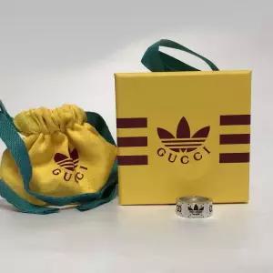GUCCI  아디다스 콜라보 실버반지 새상품702764 702766 702768 순은925
