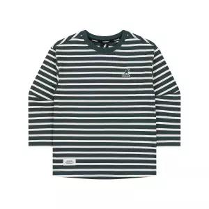 [롯데백화점]캉골 클럽로고 롱 슬리브 스트라이프 티셔츠 SC 0006 그린 (ASCCRT00060GN)