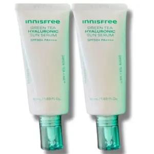 [뷰티나라] 이니스프리 그린티 히알루론산 수분 선세럼 50ml 2개