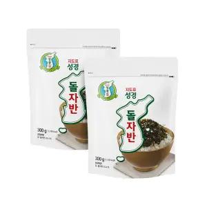 지도표 성경김 김자반 돌자반 조미김 업소용 대용량 300g, 2개