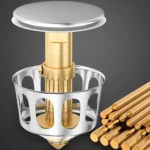세면대 039UDU00 세면기 부속품 교체 머리카락 거름망 팝업 캡
