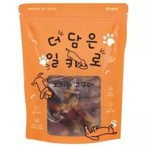 [하프클럽/셀럽하우스]더담은 강아지 간식 오리 고구마 건조 육포 1kg 반려견 애견 사료 대용식