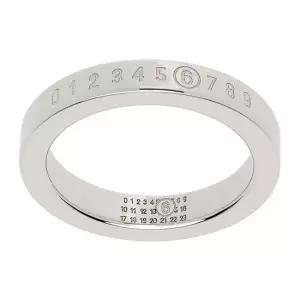 메종마르지엘라 MUST IT_26SS 넘버링 로고 실버 공용 반지 SM6UQ0059 P6469 951