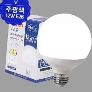 (올핀)LED 볼전구 G95 12W 숏타입 주광색 비츠온