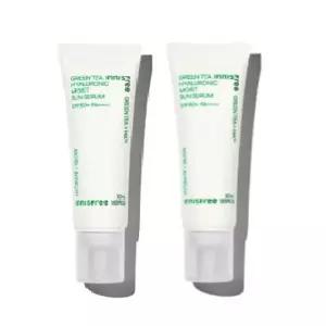 이니스프리 그린티 히알루론산 수분 선세럼 50ml+50ml(LC)