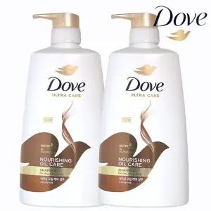 도브 너리싱 오일 케어 샴푸 680ml x2개