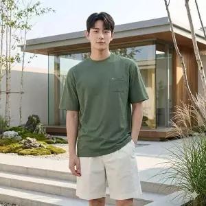 [제이큐]Everlast 맨 UV차단 라운드티셔츠