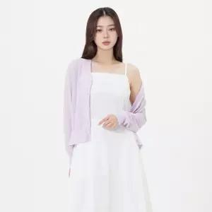 LAP  [L사이즈 추가/인플루언서 착용] 썸머 베이직 긴팔 가디건 AS2KG592_DG