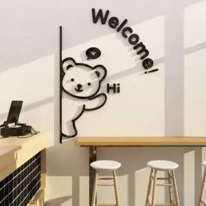글자 매장 레터링 벽인테리어 시트지 카페 창문 웰컴 스티커 welcome