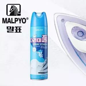 먹이기 풀먹임 다림풀 옷풀 뿌리는 의류 다림질 스프레이 다리미풀 480ml