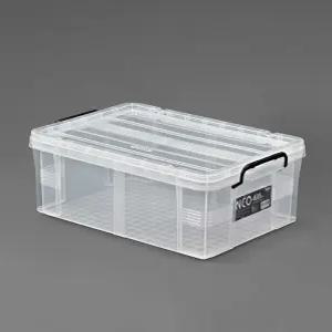 빠른배송 네오박스 리빙박스 코멕스 40L 투명 KOMAX 생활용품 정리용품 서치B