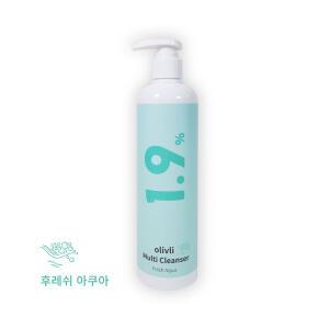 올리블리 1.9 멀티클렌져 FA 새싹이 자라는 자극없는 순한 극소계면활성제함량 순비누2.2 새싹 천연비누