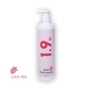 올리블리 1.9 멀티클렌져 SB 새싹이 자라는 자극없는 순한 극소계면활성제함량 순비누2.2 새싹 천연비누