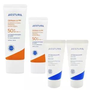 에스트라 더마 UV365 장벽수분 무기자차 선크림 40ml+20ml +증 정 로션 구성 선택