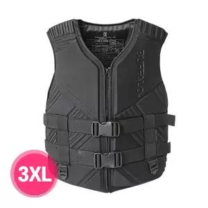 [버팔로] 빅사이즈 구명조끼 A타입 B타입 1P 블랙 성인 80kg 100kg 구명조끼 부력보조복 튜브