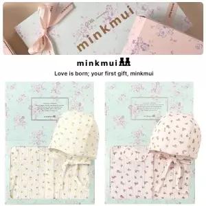 [롯데백화점]밍크뮤 쁘띠프룻.플라워SET바디슈트 3637004003 36370-040-03 04 출산백일돌선물
