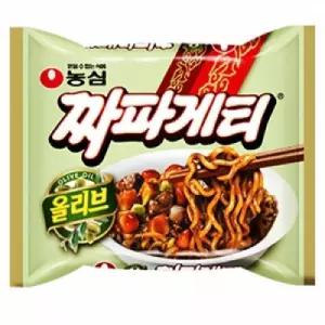 올리브 짜파게티 140gx40봉지 짜파게티라면 라면 봉지라면 짜파게티 짜장라면