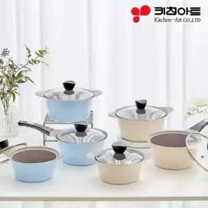 키친아트 냄비세트 세라믹 냄비 3종set 646731