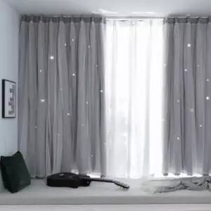붙이는 펀칭 암막 무타공 커튼 블라인드 120X150 WFJRCC6