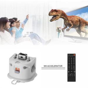 호환 닌텐도 Wii 모션 플러스 어댑터 리모컨 컨트롤러 인핸서 게임용 실리콘 케이스