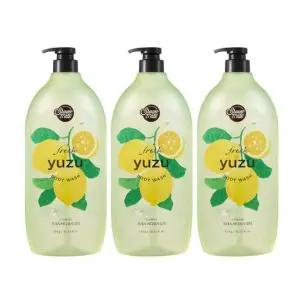 [셀러허브]샤워메이트 바디워시 유자, 1.2kg, 3개 (S31785889)