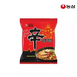 농심 신라면 매운맛 라면 국물 면요리 대용량 120g 20개 MNS