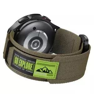 부드러운 나일론 24mm 수운토 시계 스트랩 손목밴드 팔찌 9 스포츠 바로 D5 벨트