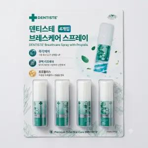 덴티스테 브레스 스프레이 15ml x 4개