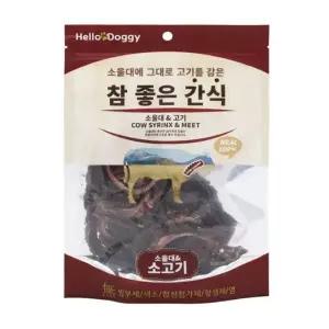 [하프클럽/셀럽하우스]80g 헬로도기 소울대 참좋은간식 소고기