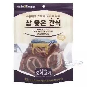 [하프클럽/셀럽하우스]헬로도기 반려견 간식 소울대 오리 80g 강아지 육포 건조간식