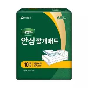 디펜드 안심 깔개매트 성인 환자용 기저귀 FREE(One size), 10개입, 10팩