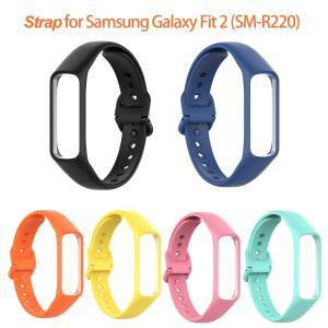 갤럭시 핏 2(R220)용 밴드 스트랩 소프트 SM-R220 피트니스 스마트워치 교체용