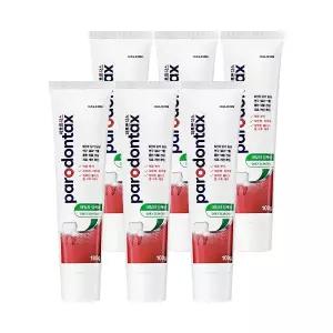 파로돈탁스 데일리 검케어 치약 100g, 6개
