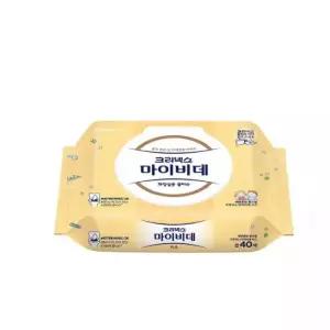 크리넥스 마이비데 키즈 캡형 40매, 9팩