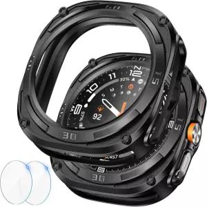갤럭시 워치 울트라 2 2026 케이스 스크린 프로텍터 포함 Goton 47mm 소프트 TPU 범퍼 9시간 강화유리 삼성