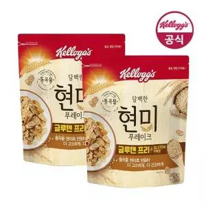 [켈로그] 현미푸레이크 550g 2개
