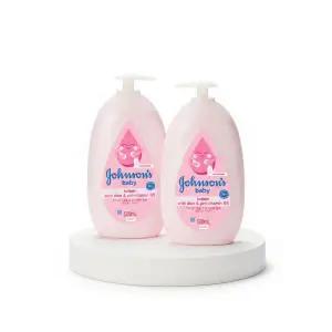 [100ml 추가 증정] 존슨즈베이비 핑크 로션 더블 기획 500ml+500ml