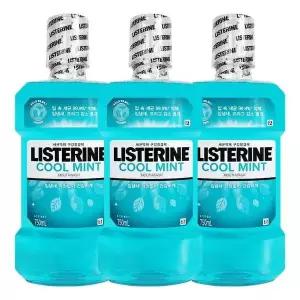 [제이큐]리스테린 쿨민트 750ml X 3개