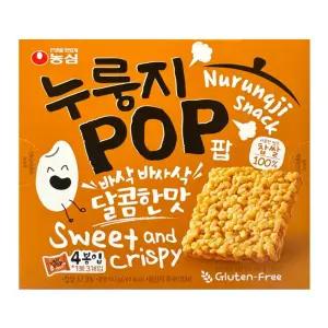 농심 누룽지팝 달콤한 맛 142g X 8개