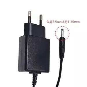 [제이큐]DC 12V 1A 초소형 어댑터 1000mA CCTV LED 앰프 전원 3.5x1.35mm