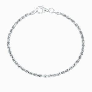 [AK수원점] [로이드] [실버 925] 이태리체인 로프 팔찌 2.5mm (17cm) LLBS23446S