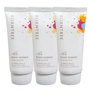 본트리 베리 에센스 선블럭 선크림 SPF50+ PA++++ 50ml 3개